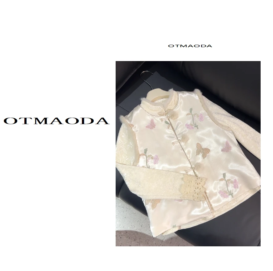 【南瓜定制】N25626-新款秋冬中式好看时尚洋气马甲