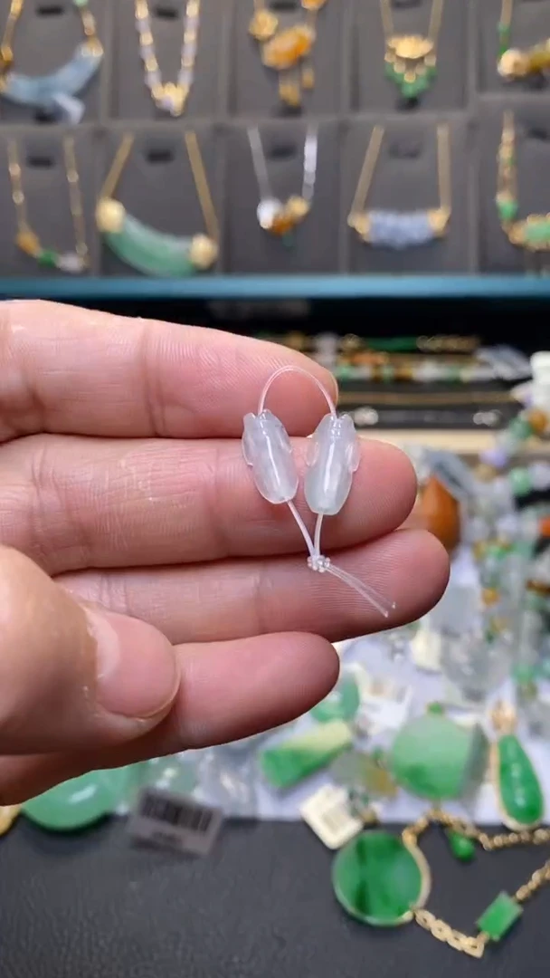 颈饰未镶嵌翡翠34428