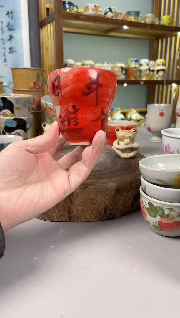 【闪购商品】瓷片景德手绘陶瓷高温釉下彩陶瓷