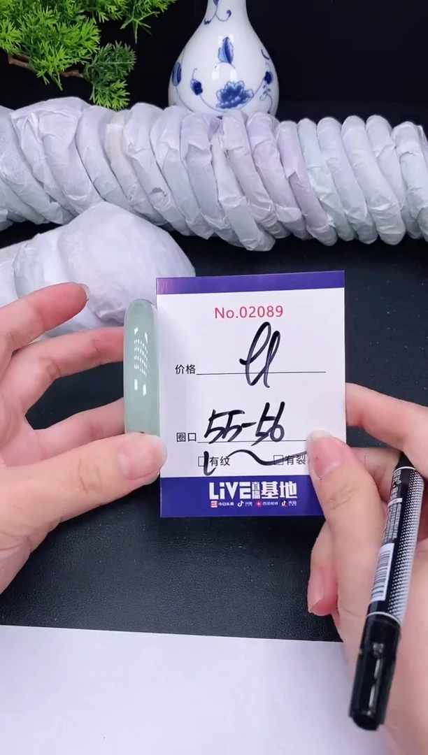 未镶嵌手镯翡翠2089