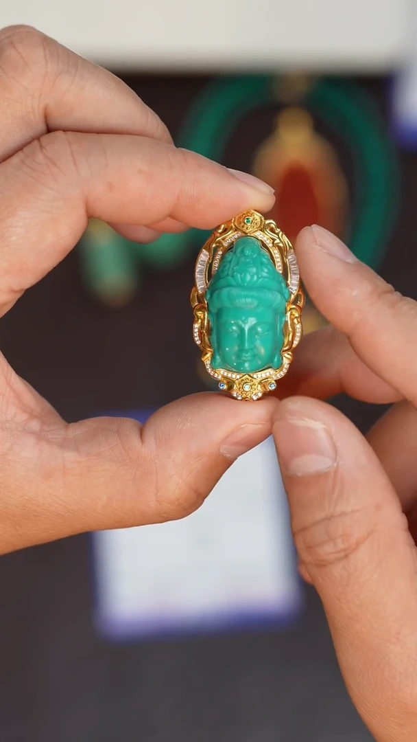 【闪购商品】绿松石吊坠未镶嵌绿松石吊坠