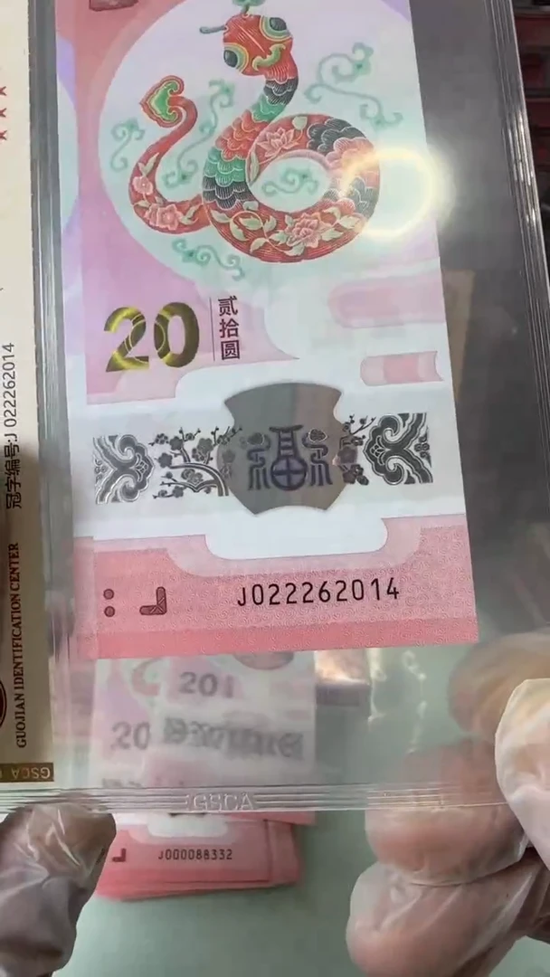 【闪购商品】塑料022262014-蛇钞单张！