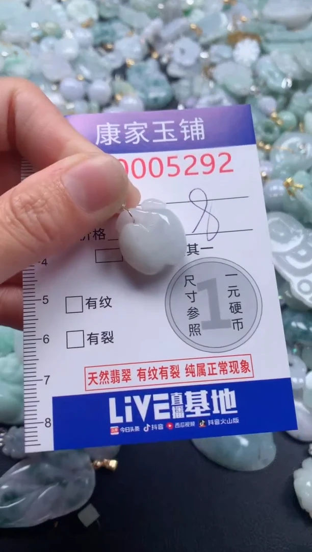 颈饰未镶嵌翡翠5292