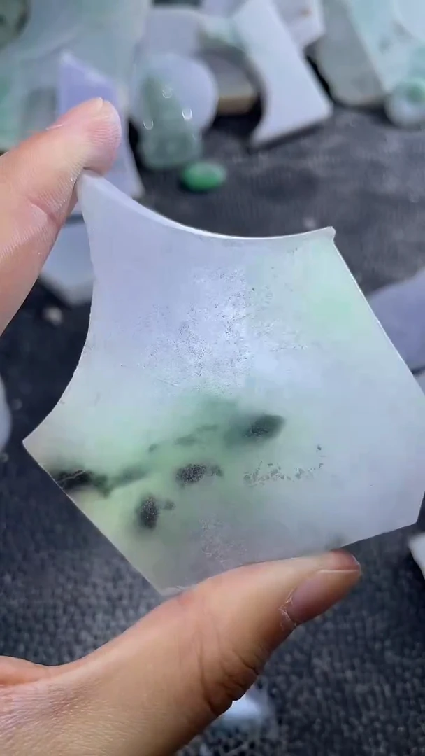 裸石翡翠天然A货翡翠板料