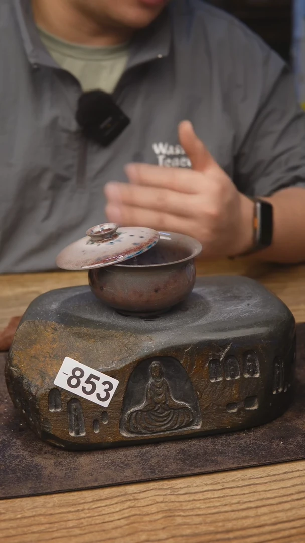 甘石陶艺苏打柴烧853