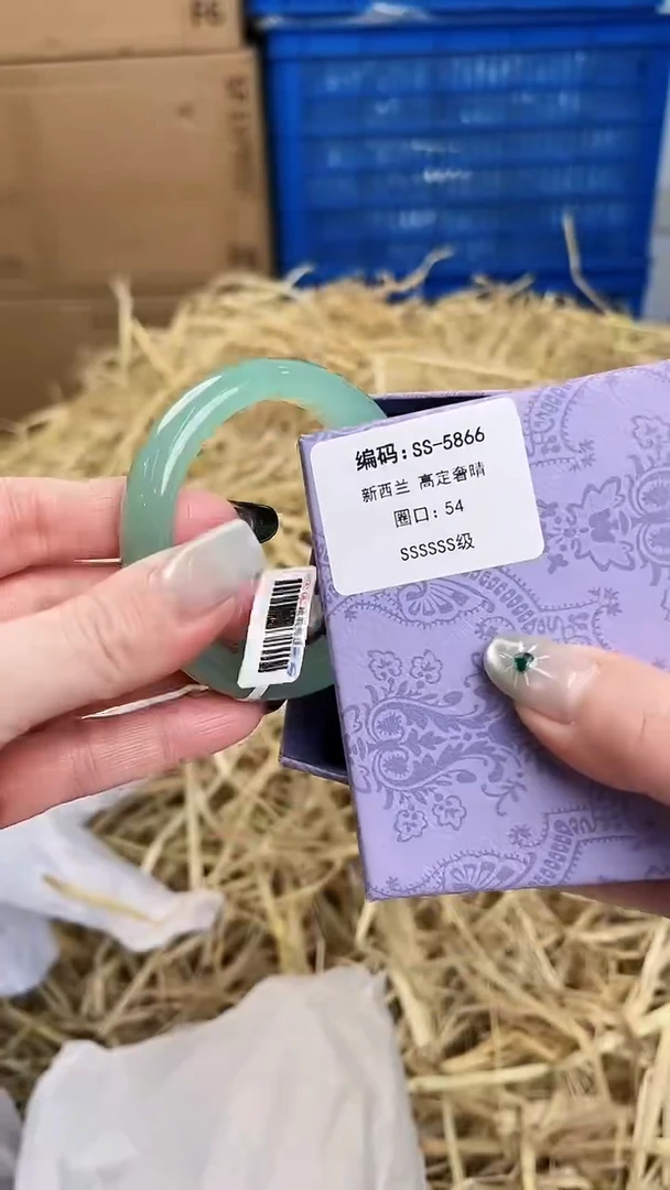 未镶嵌手镯石英质玉SS-5866-54