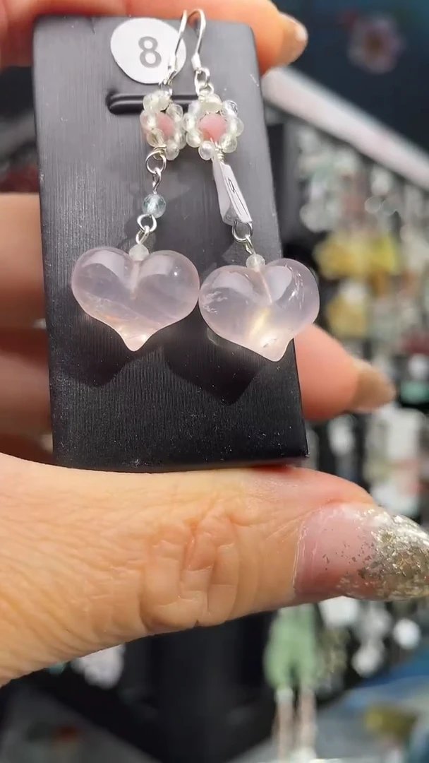 银S925镶嵌耳饰紫晶美**内 美美桑内首单85