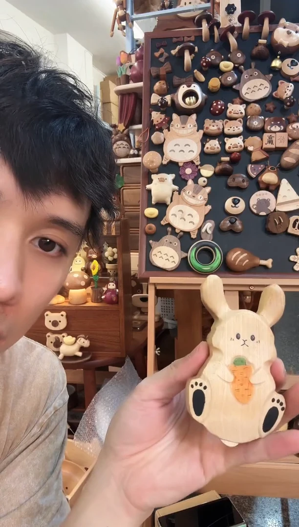 木瑕疵兔子开瓶器