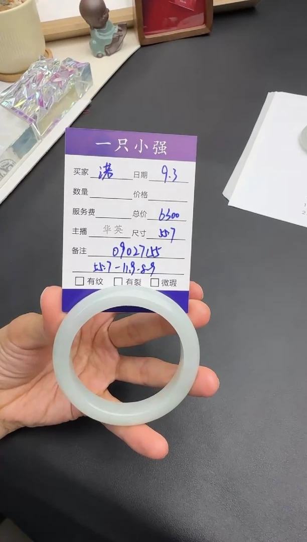 未镶嵌手镯翡翠诺09027155