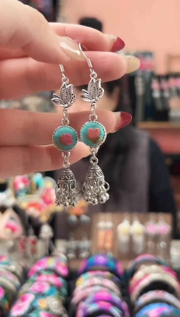 织绣艺枝独绣手工饰品43