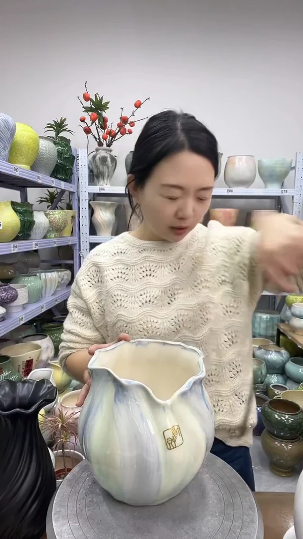 【12.9号】花盆链接 高20： 口：16