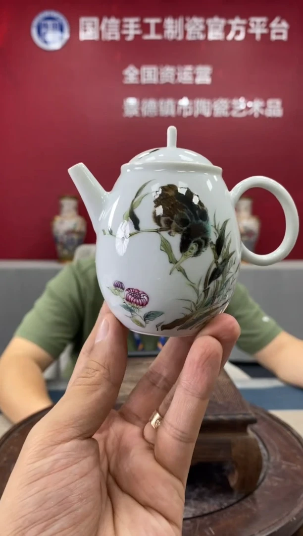 摆件c857景德镇瓷器一件