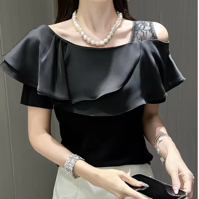 2025时尚夏季新款欧货正品南油高版本法式赫本风上衣6200