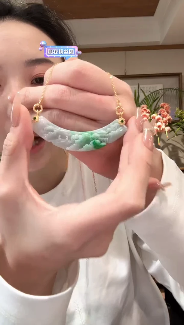 【闪购商品】翡翠颈饰未镶嵌国风