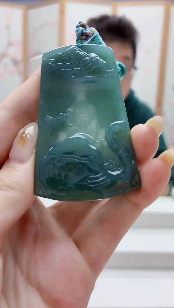 未镶嵌定制翡翠5175jw-毛货挂件34