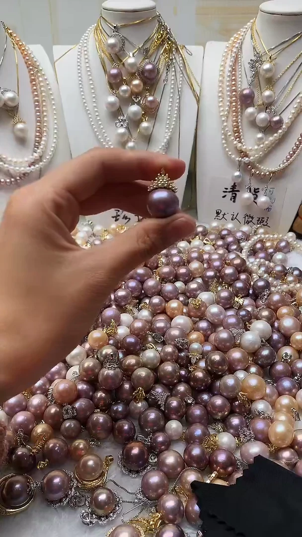 颈饰未镶嵌淡水珍珠414