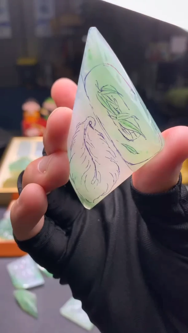 定制翡翠未镶嵌 天然翡翠裸石（含工费）