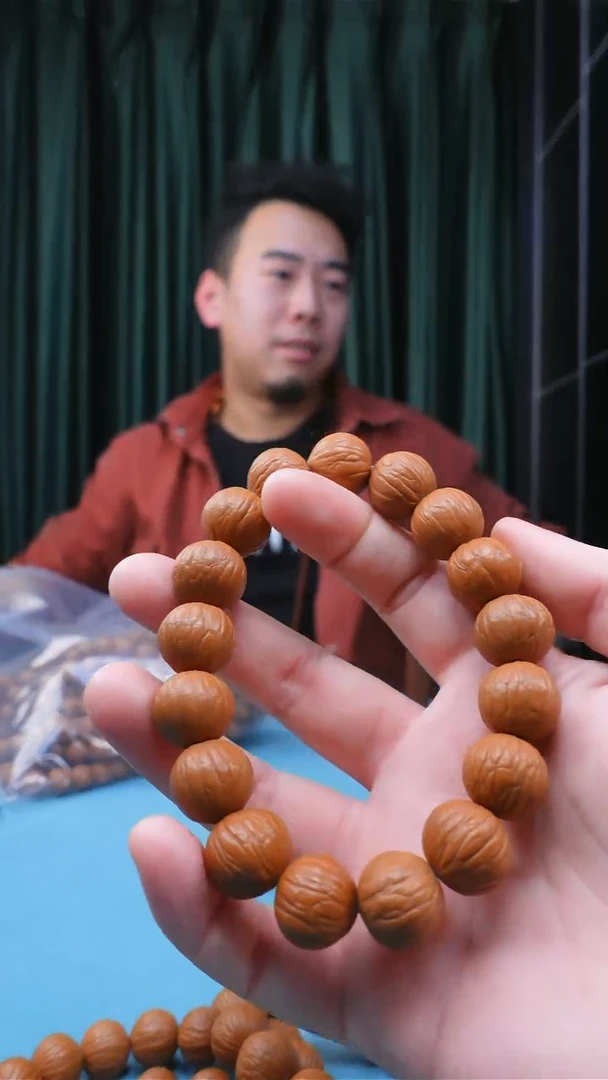 【闪购商品】猴头核桃手串16mm+返油聚宝盆猴头手串