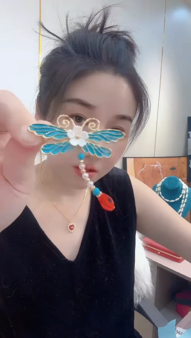 铁合金醋酸（人造纤维）铜丝线边夹发箍集合 LG-097