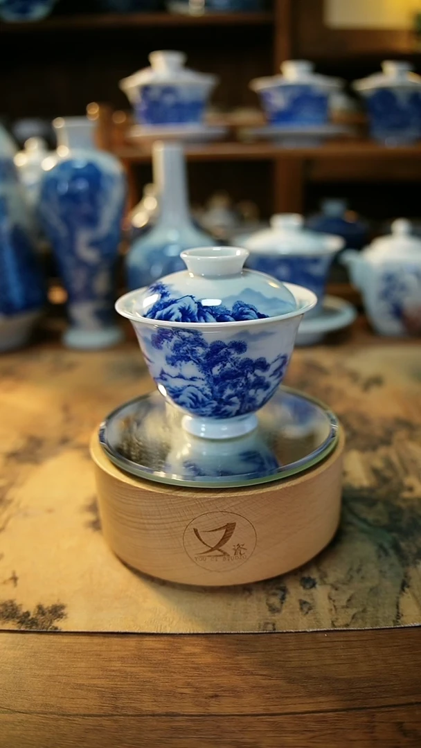 23景德镇手工手绘茶具