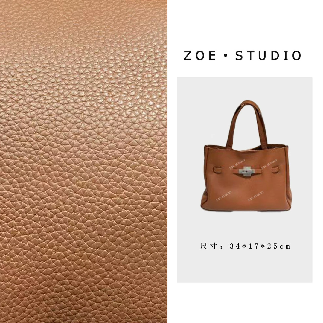 【佐伊甄选】XKY-2844-棕色轻奢女士时尚复古气质小众简约斜跨包