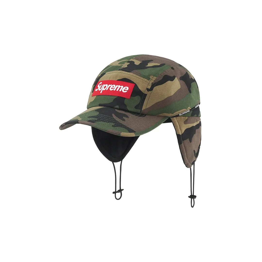 Supreme FW22 棒球帽 护耳帽 男女同款
