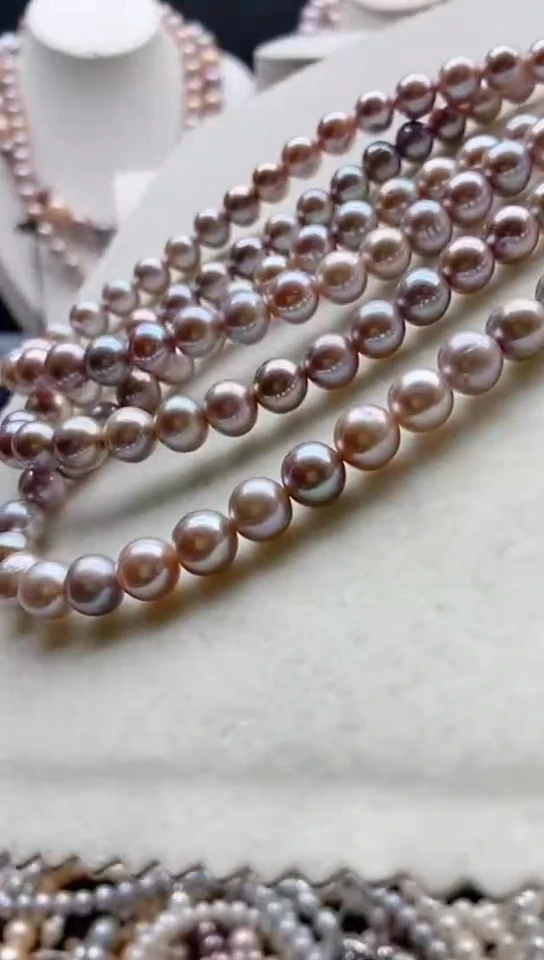 淡水珍珠未镶嵌颈饰1