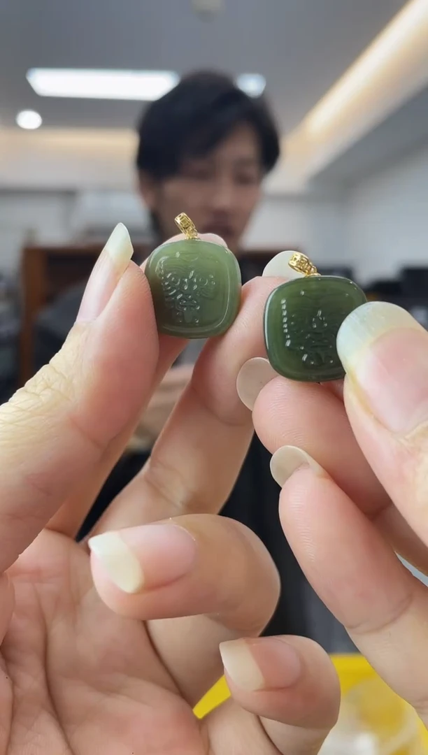 【闪购商品】和田玉·18K金镶嵌多样性一件发货