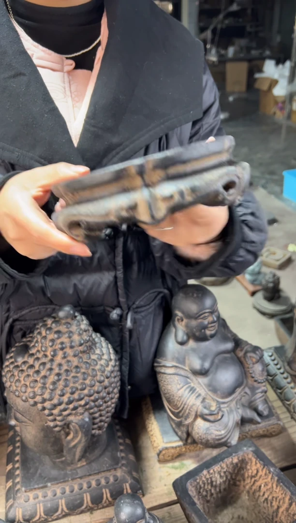 陶土【火山泥】金箍坛底座