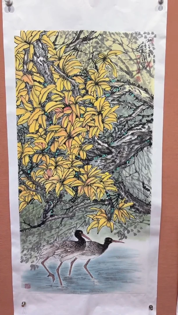 国画师立照老师国画作品