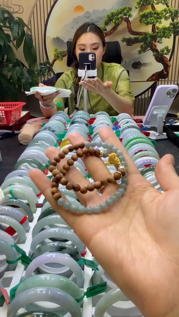 未镶嵌手串翡翠00006741