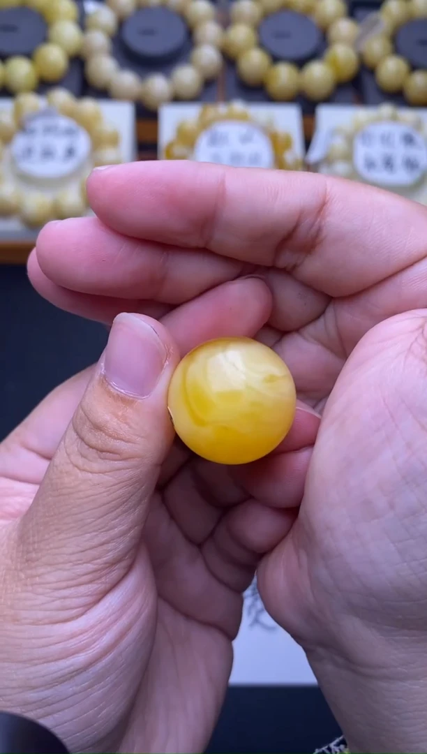 裸石琥珀未镶嵌大小姐珠宝严选111