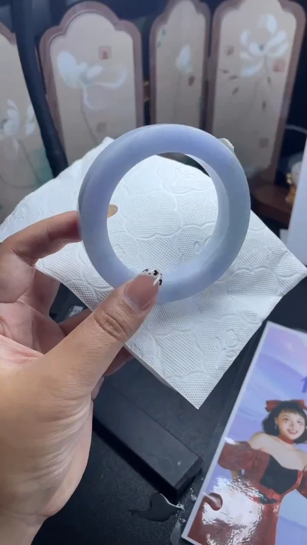 未镶嵌手镯定制翡翠安*SZJCFC02DZS