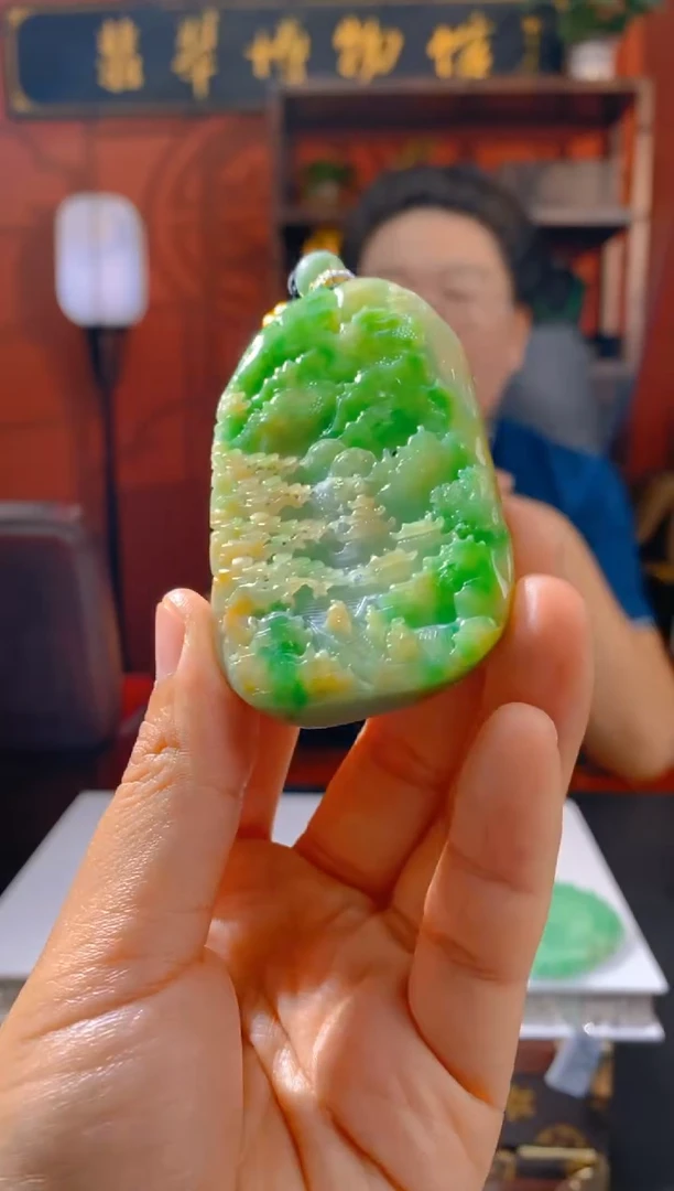 定制翡翠未镶嵌XM翡翠毛货SHH-91