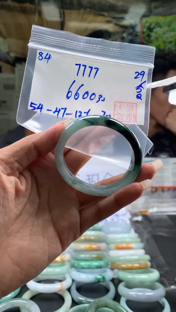 翡翠手镯未镶嵌翡翠手镯 下单联系小耳机#84