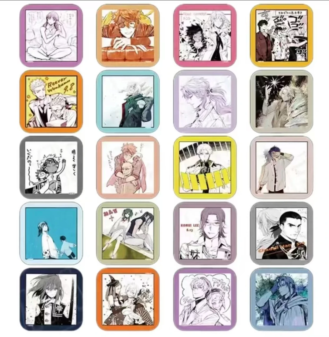 【驱魔少年】JF2025 原画方吧唧徽章盲盒代拆