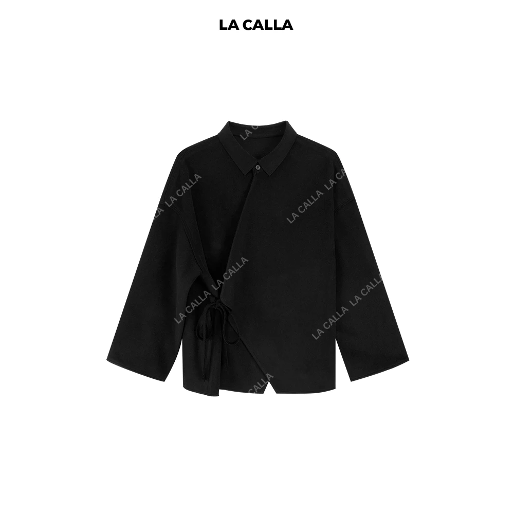LA CALLA道袍羊毛外套YY-AAI5999