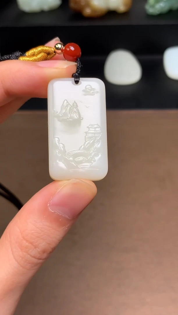 颈饰未镶嵌和田玉14