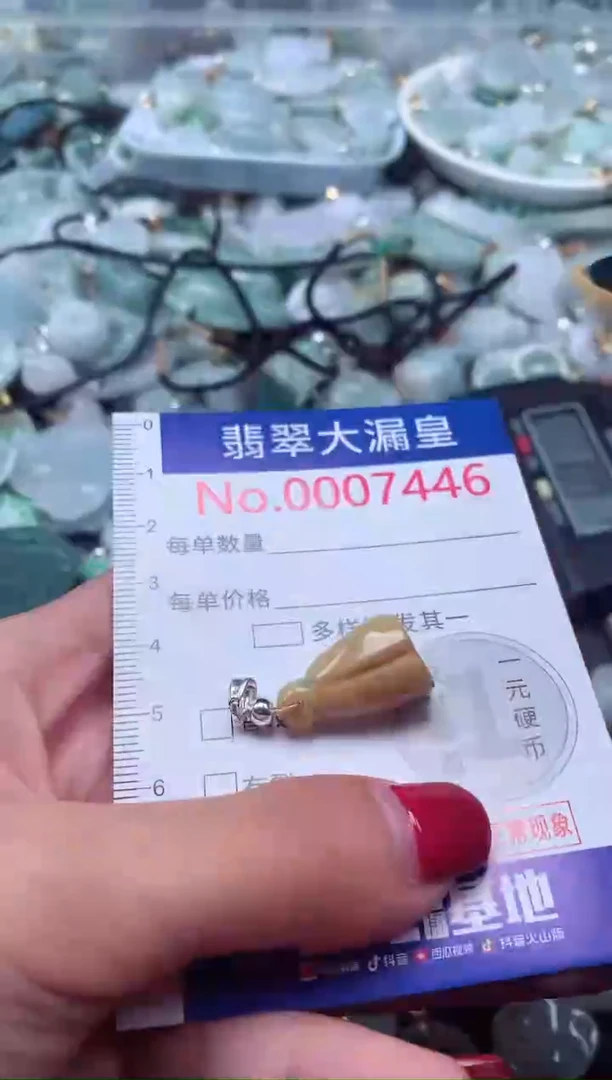 颈饰未镶嵌翡翠7446