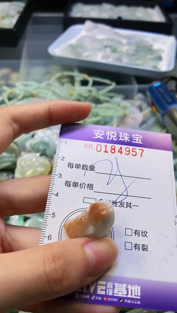 翡翠未镶嵌颈饰闪购0184957