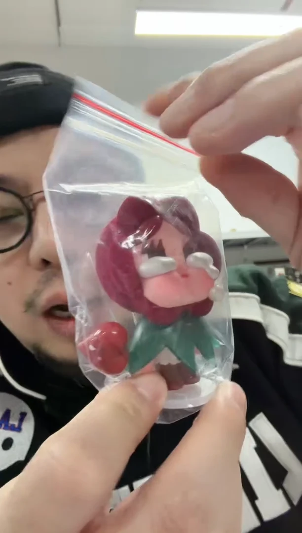 哭娃紫头珍珠眼泪水小娃一个