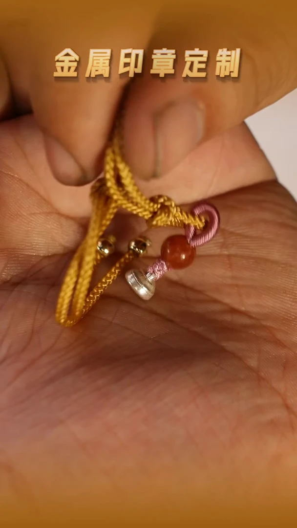 昌化石其他925纯银瓦钮印章0.5cm