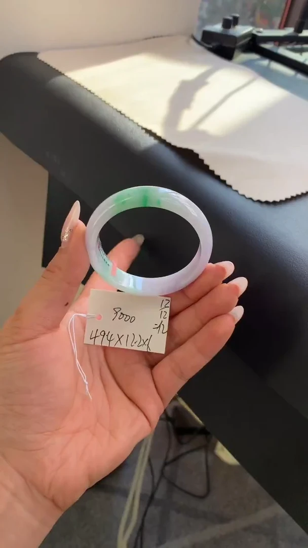 未镶嵌手镯翡翠翡翠手镯#3 圈口49