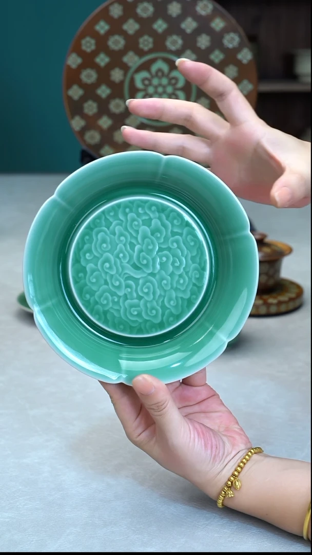 龙泉窑手工茶器包邮