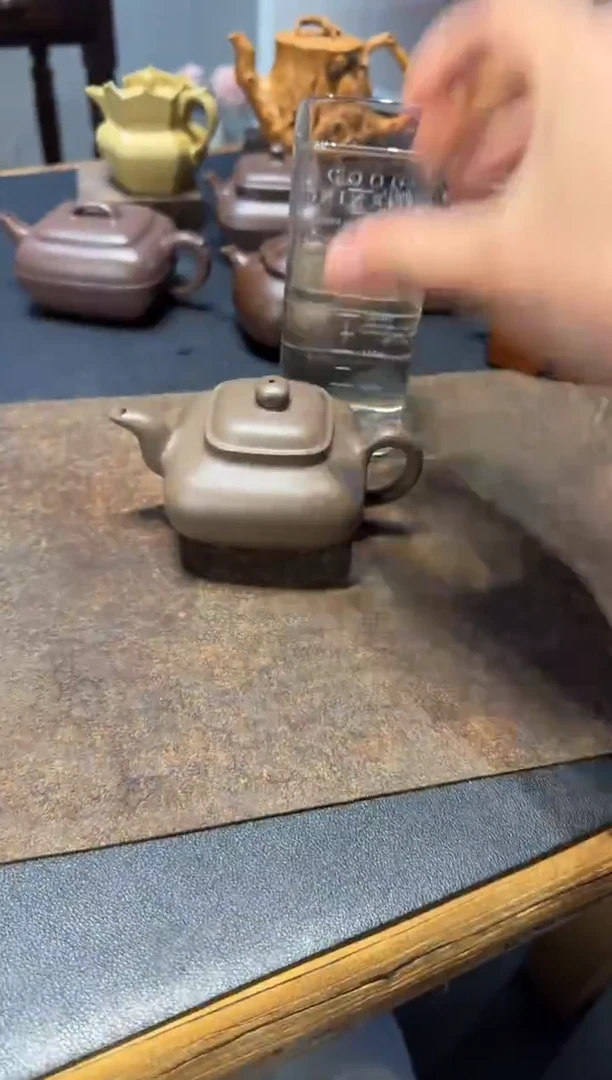 茶壶紫砂静*传炉紫砂壶