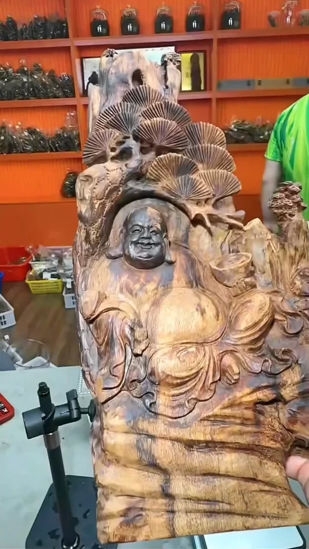 沉香摆件217号弥勒佛多样性发一