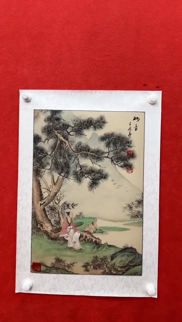 国画道一老师绘画作品B28-30