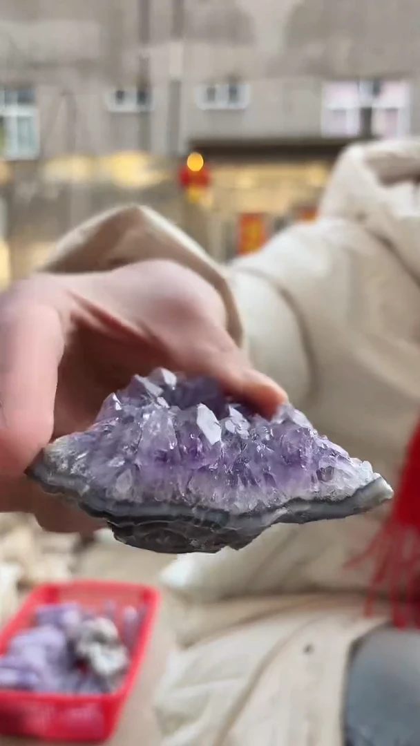 【闪购商品】水晶摆件未镶嵌紫水晶620
