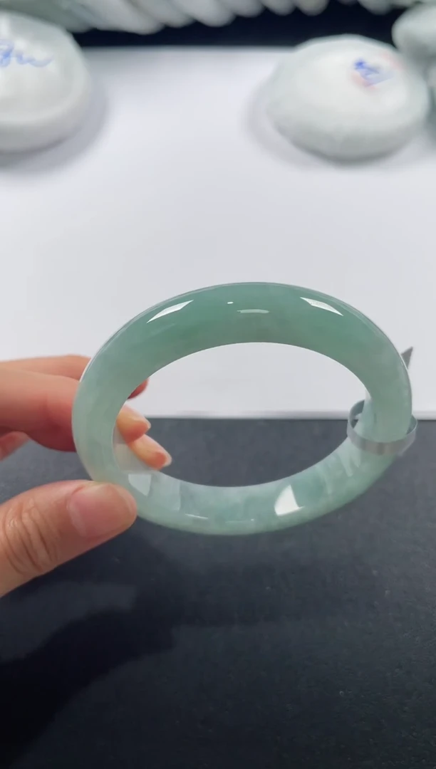 未镶嵌手镯翡翠基地发货H 3964 56+