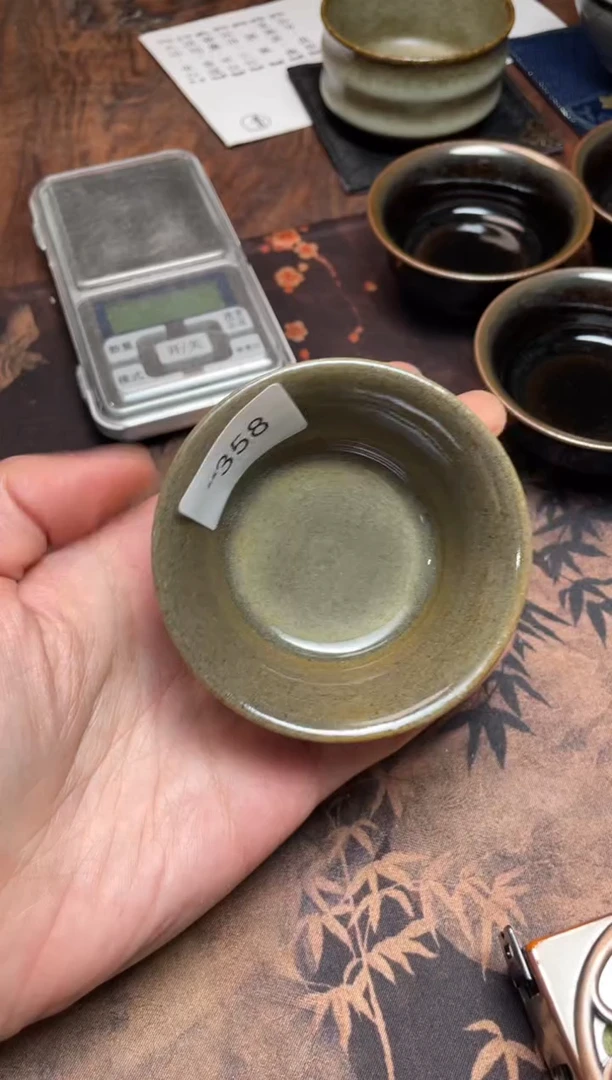 【闪购商品】茶盏358 福临号建盏主人杯